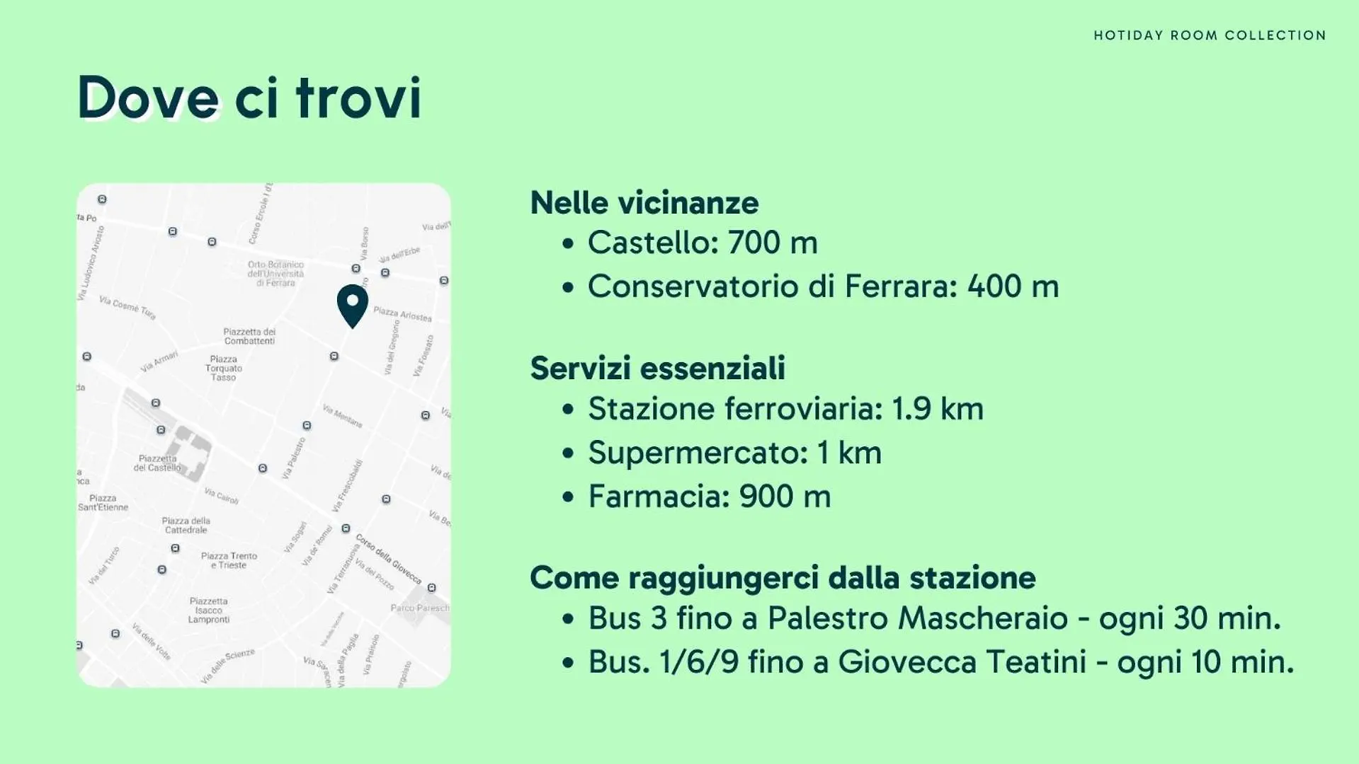 Hotel Hotiday Room Collection - Ferrara